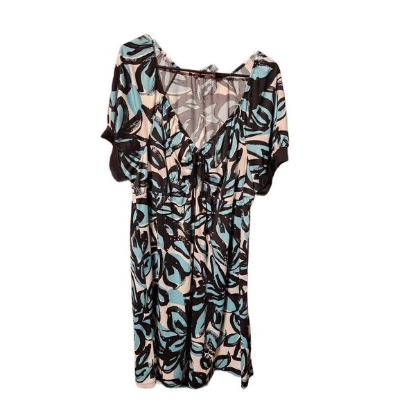 I.N.C. international concepts 1X blue dress gems - Picture 2 of 12